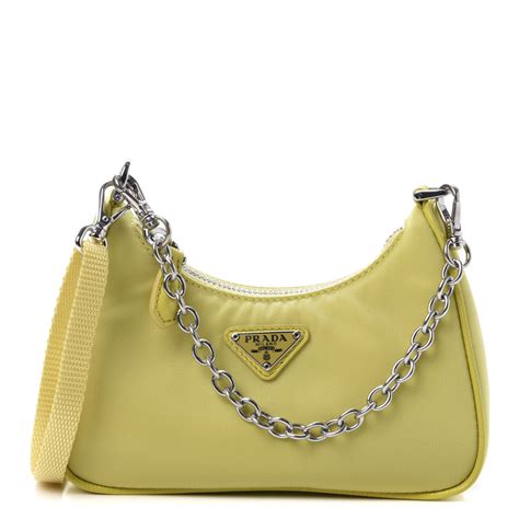 offset yellow prada bag|Prada handbags.